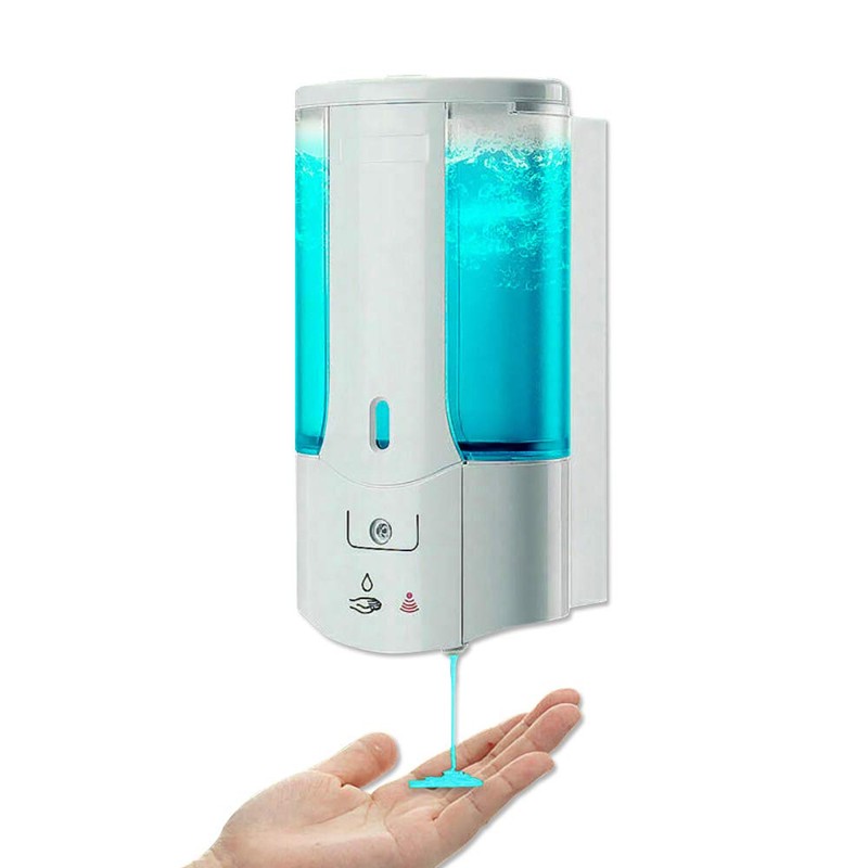 450mL Touchless Automatic Soap Dispenser Wall-Mounted Infrared Sensor Soap Shampoo
