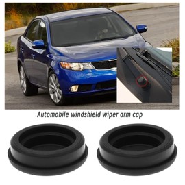 eMagTech 2pcs Car Windshield Wiper Nut Cover Compatible with Kia Ceed Picanto Compatible with Hyundai I30 Wiper Arm Nut Cover Cap Bolt 9838007000