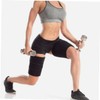 Healvian Adjustable Thigh Brace Support for Sports Breathable Compression Sleeve