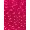 Unbranded Red Polka Dot Cotton Fabric 1/2 Yards 44" Wide