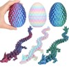 3 Packs Dragon Eggs with Dragon Inside, 3D Printed Dragon,