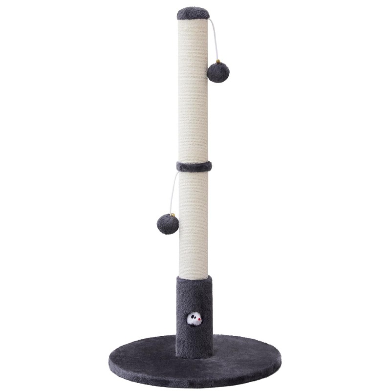 Woochpet 33'' Tall Cat Scratching Post for Adults Cats, Sturdy
