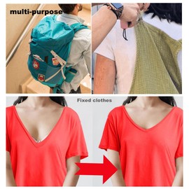 GCFTIFF Quick Clothing Fixer, Quick Stitch Sewing Gun, Mini Stitch Gun for Clothes, Tagging Stitch Tool for Clothing,Micro Stitch Gun for Clothes, Instant Button Garment Connector with Buckles Needles