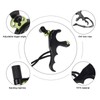 4 Finger Archery Release Aid Grip Adjustable Aluminum Alloy Compound