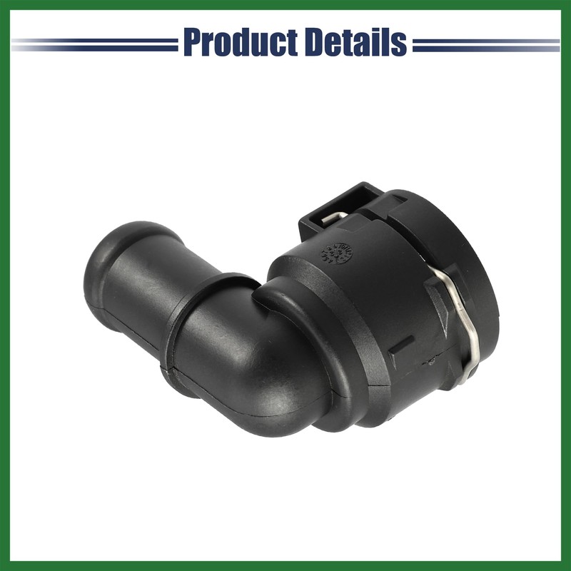 Motoforti Engine Coolant Hose Connector for VW Caddy 2C 2K