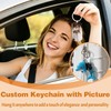 Llavero personalizado con foto para hombres adultos