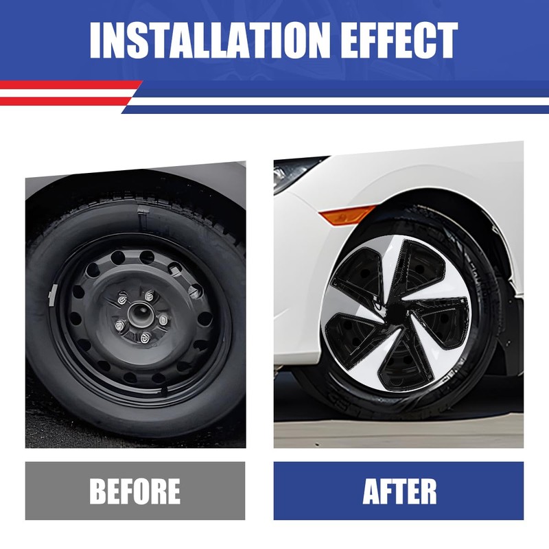 16 Inch Hubcaps for Honda Civic Sedan 2016-2025