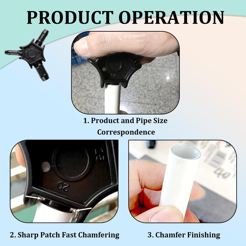 Multi Calibrator for Plastic - Calibrator/Deburring for Multilayer Pipes -
