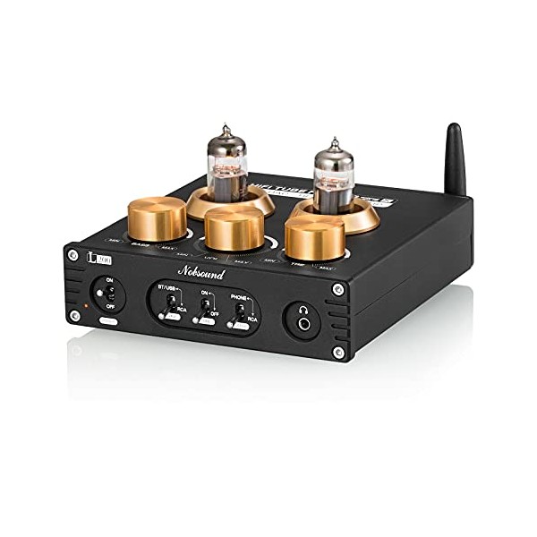 Mini Bluetooth Vacuum Tube Preamp USB DAC Headphone Amplifier Receiver
