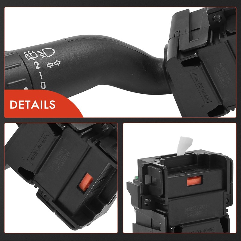 A-Premium Turn Signal Switch, Front Rear Windshield Wiper Washer Multifunction