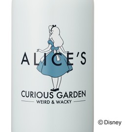 Mosh! x Diseny WDMB350AL Mug, Bottle, Vacuum Insulated, Screw Type, 1.2 fl oz (0.35 L), Alice