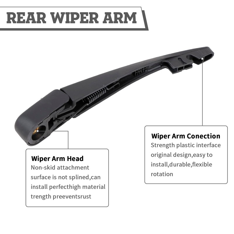 HODEE Rear Wiper Arm Blade Nut Set Replacement for Toyota