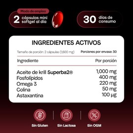 VITANNA® Aceite de Krill Antártico Superba2