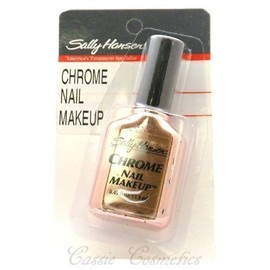 Sally Hansen Lot of 5 Sally Hansen Chrome Nail Polish / Nail Makeup - Salmon Pearl # 41