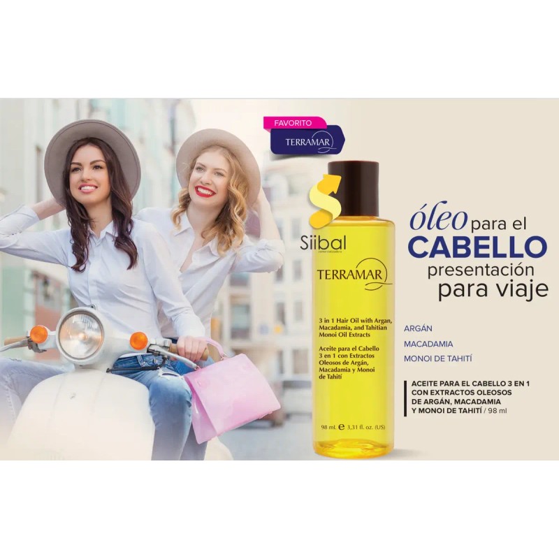 Aceite Cabello 3 En 1 Anti Frizz Nutrición 98 Ml