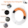 Clear Fishing Line Wire 755 ft, Invisible Fishing Wire Nylon