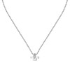 TRUSSARDI T-Logo Women's Necklace in Steel, Zircons - TJAXC14