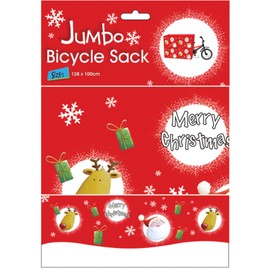 Tallon Christmas Bike Sack, Red, 9935