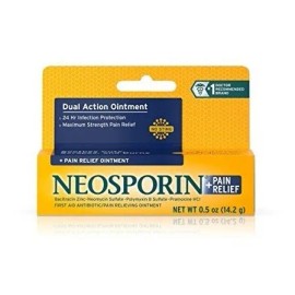 Neosporin + Alivio Del Dolor De Doble Acción Ungüento, 0.5 O