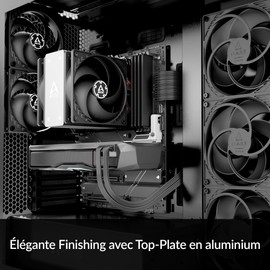 ARCTIC Freezer 36 CO - Single-Tower CPU Cooler with Push-Pull, Two Pressure-optimised 120 mm P Fans, Fluid Dynamic Bearing, 200–1800 RPM, 4 Heatpipes, incl. MX-6 Thermal Compound