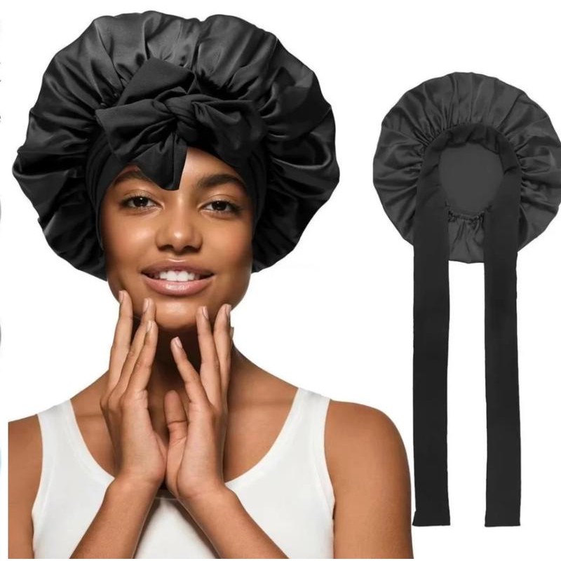 Silk Single-Layer Hair Bonnet - Breathable Design for Your Hair