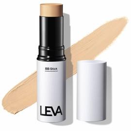 LEVA BB Stick, Men's BB, Easy to Apply, Skin Trouble Cover, Barrel, BB Cream, Easy Stick Type, For Beginners (Acne Marks, Bears, Blue Beard, Pores, Skin Color), Remote Meetings, Job Hunting, Grooming, Cleansable, 0.4 oz (11 g)