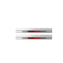 Automann Conspicuity Reflector Plate Set Straight (562.442 Conspicuity Reflector Plate Set Straight)