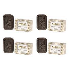 Natural Olive Oil Soap Dead Sea Mud 4 x 100 g in a Set