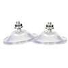 TAODAN 4PCS Strong Thickened Suction Cups Clear PVC Suction Cup