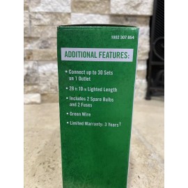 Home Accents Holiday 100 Blue Mini LED Lights