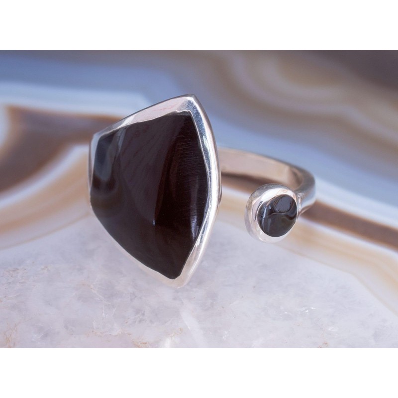 Fly Style 925 Silver Women's Open Ring Adjustable 925 Silver