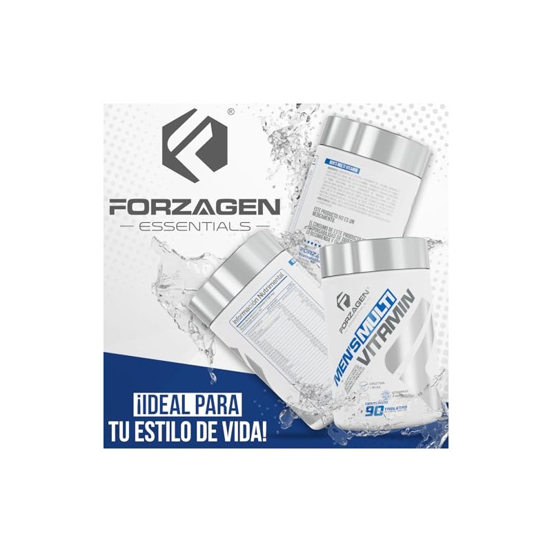 Forzagen Suplemento Alimenticio Men Multivitamin Multivitamínico Hombre Servicios Complejo Energía