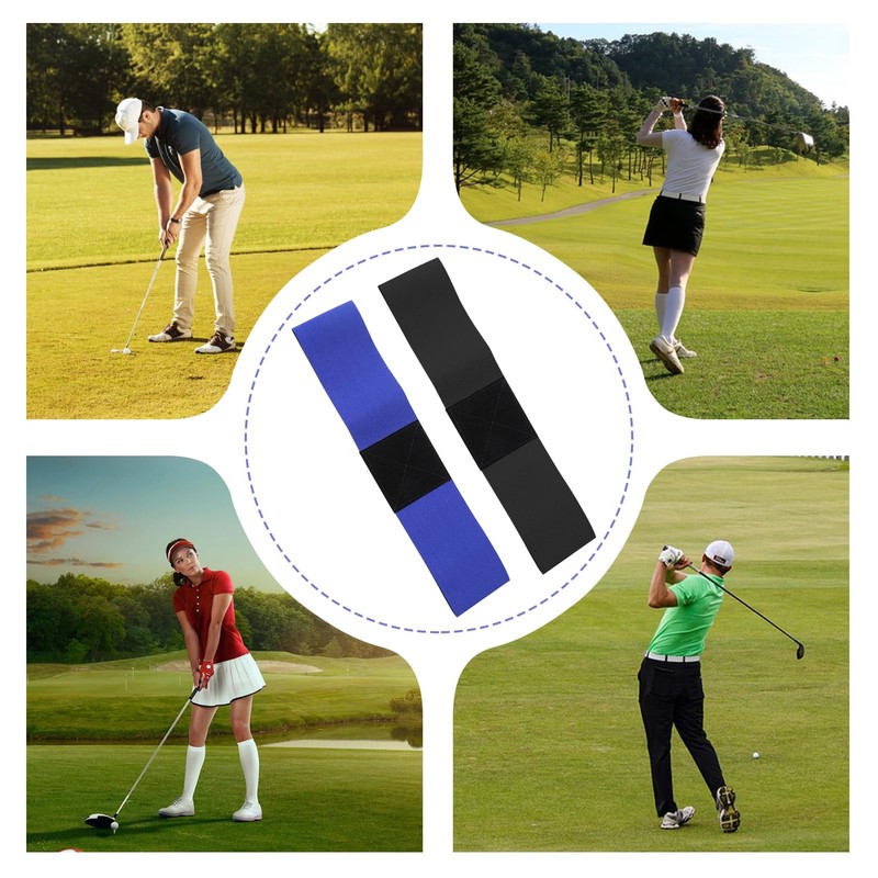 Golf Swing Training Aid Arm Band, 2Pcs Golf Swing Trainer