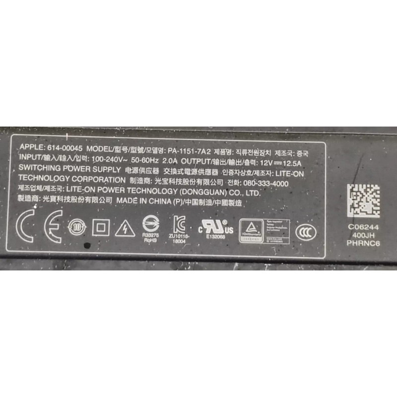 For Apple A2348 APPLE MAC MINI (M1, 2020) POWER SUPPLY