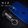 KeyUnity KM00 Keychain, Belt Keychain, Keyring, Belt Sash Clip, Double-Sided,