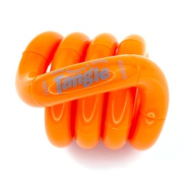 Tangle Jr. Solid Orange - Genuine Fidget - Fidget Toy for Kids and Adults