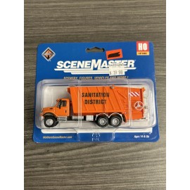 Walthers SceneMaster HO #949-11770 International 7600 Garbage Truck NIB CC