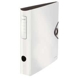 Leitz Quality Folder, 180° Active Solid Slim White