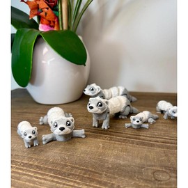 Ferret Toy Articulated 3D Printed - Size: Regular