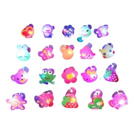 50 Unidades De Anillos Led Luminosos Con Anillos De Boda