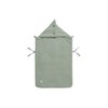 Jollein Footmuff Basic Knit Forest Green - For Baby Car