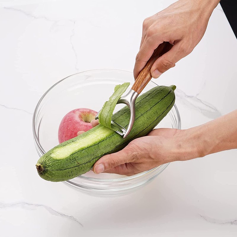 FLYAMAPIRIT Stainless Steel Peeler Kitchen Fruit Vegetable Peeling Tool with