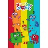 Numberblocks Fleece Blanket - Rainbow Numbers Design - Bed Throw