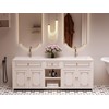 SmartSylva Rectangular Undermount Bathroom Sink,18 x 14 Inch Porcelain Ceramic