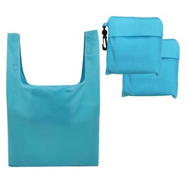 evohyah Shopping Bags Reusable Grocery Tote Bags Kitchen Reusable Grocery Bags 50LBS Ripstop Geometric Fashion Recycling Bags Folding Storage Bag Machine Washable Nylon Bags Skyblue-S