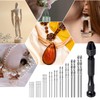 Daily Treasures 34Pcs Pin Vise Hand Drill Set, Include Pin