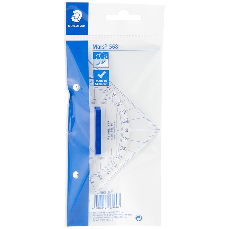 STAEDTLER Mars 568 36 16 cm Geometry Set Square with