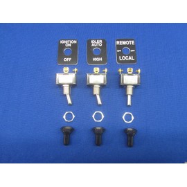 Lot Lincoln Welder Sa-200 Sa 250 Toggle Switch Amp Hexseal & Legend Plate