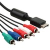 Tuperoymse Ypbpr for PS2//Slim HDTV-Ready TV HD Component AV Cable