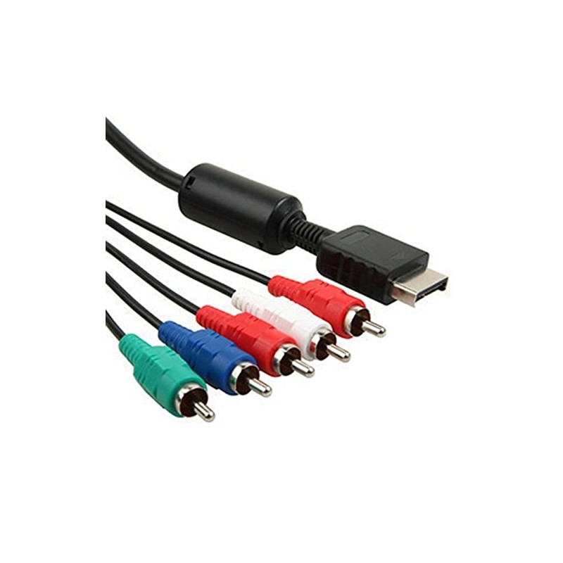 Tuperoymse Ypbpr for PS2//Slim HDTV-Ready TV HD Component AV Cable